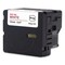 Brother P-Touch 0.47 in. x 13.1 ft. Genuine P-Touch BTAG Label Tapes - Red on White